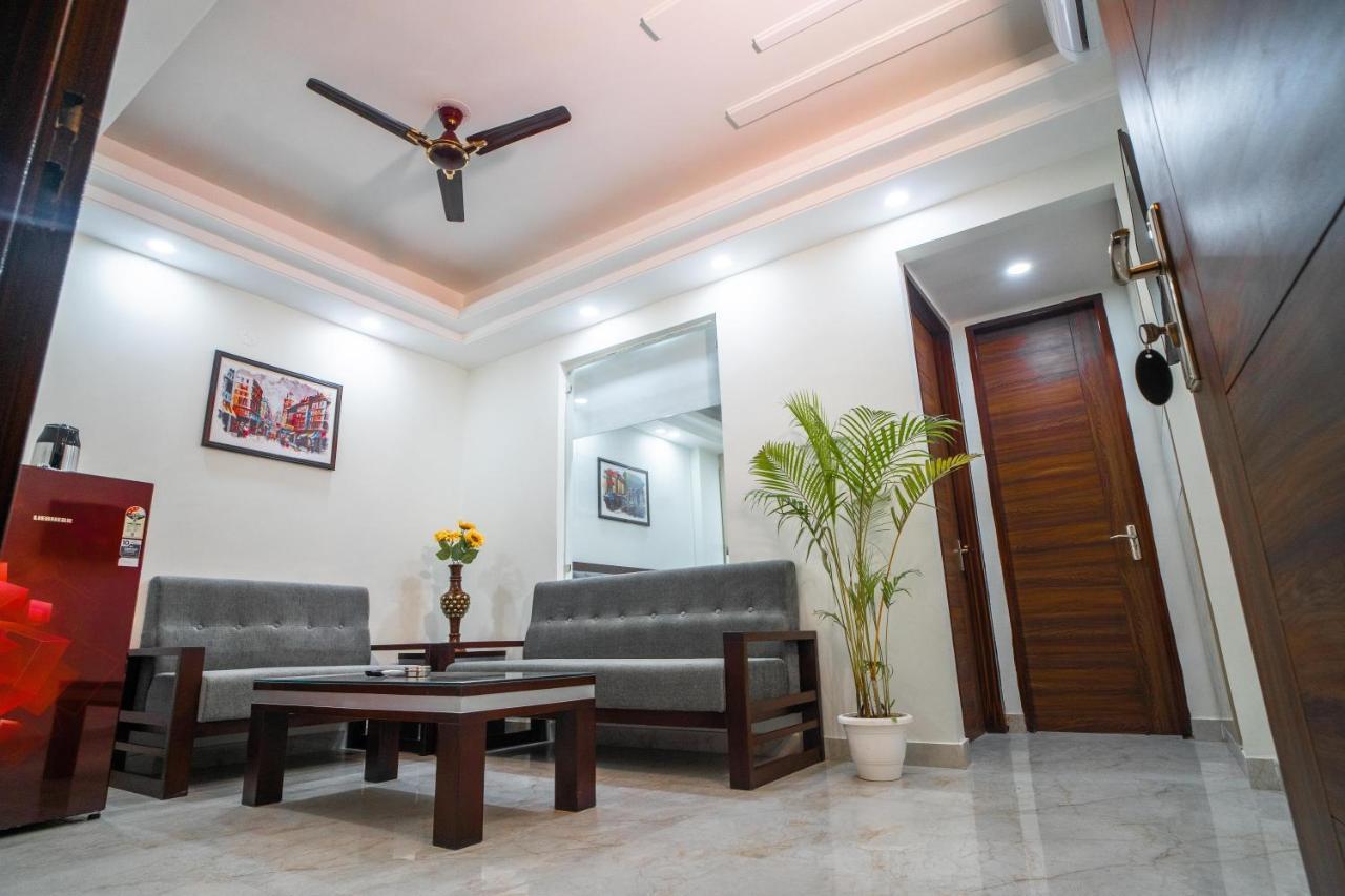 The Lodgers 1 Bhk Serviced Apartment Golf Course Road Gurgaon Buitenkant foto