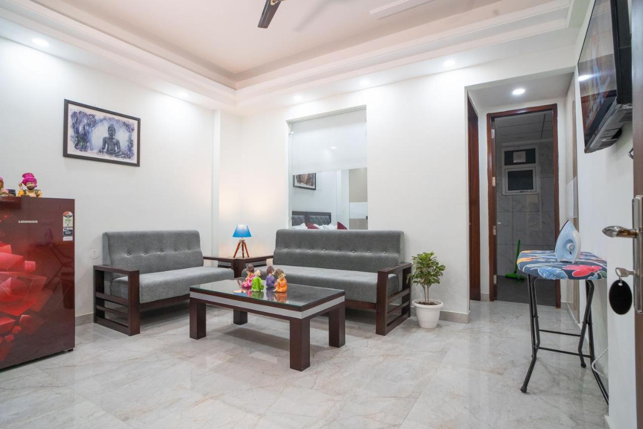 The Lodgers 1 Bhk Serviced Apartment Golf Course Road Gurgaon Buitenkant foto