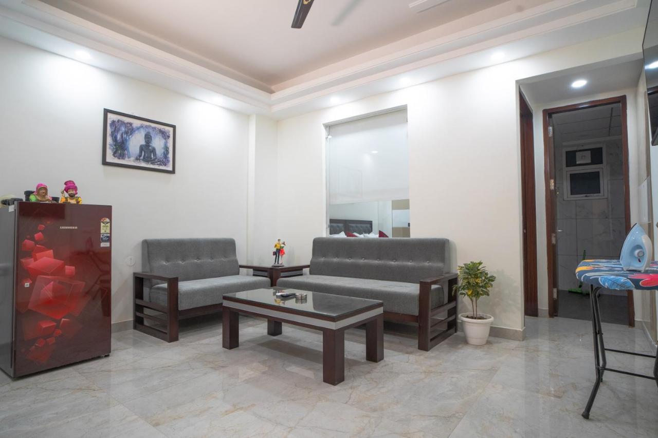 The Lodgers 1 Bhk Serviced Apartment Golf Course Road Gurgaon Buitenkant foto