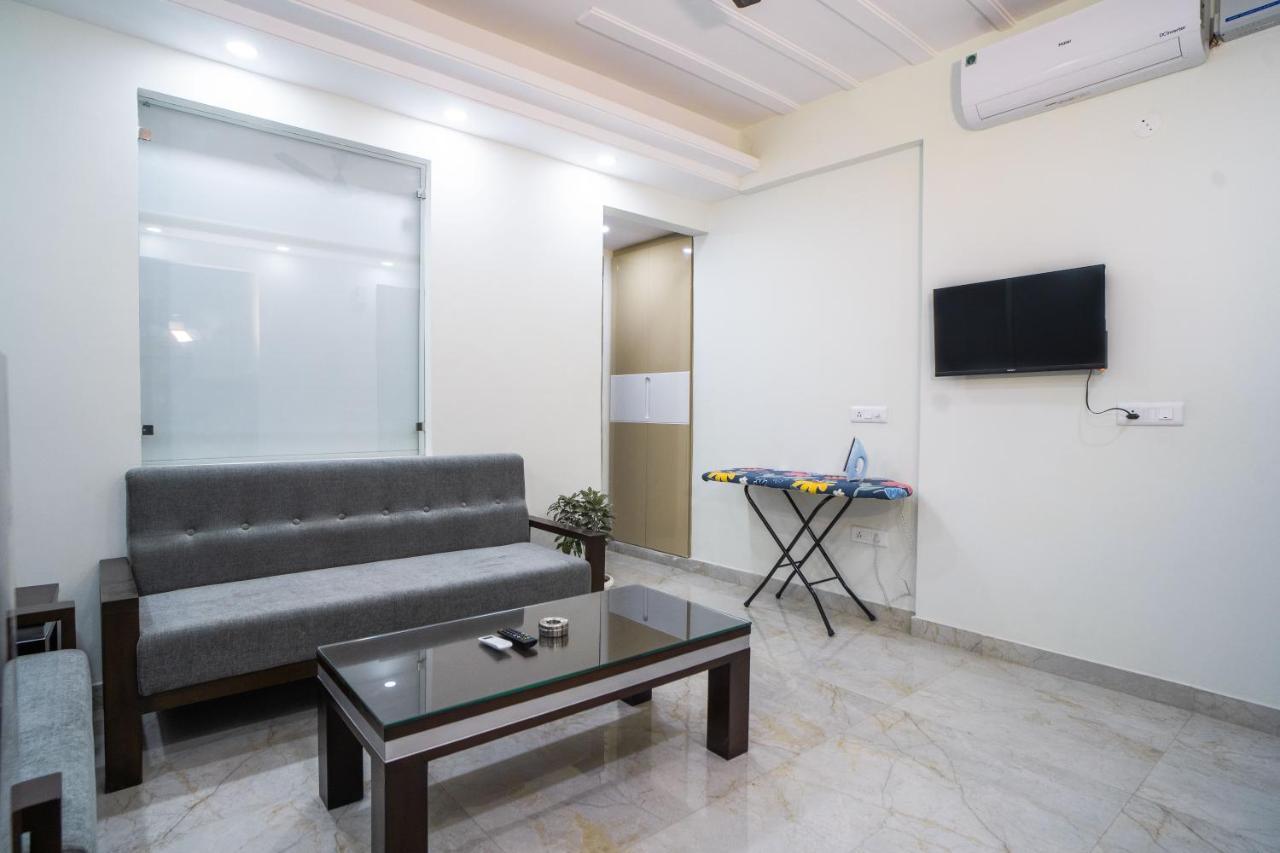 The Lodgers 1 Bhk Serviced Apartment Golf Course Road Gurgaon Buitenkant foto